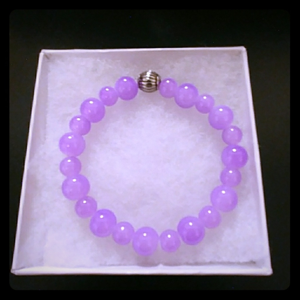 🔥CLEARANCE! Violet Agate Stone Bracelet